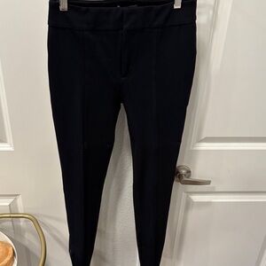 Anthropologie The Essential Slim Midnight Trousers